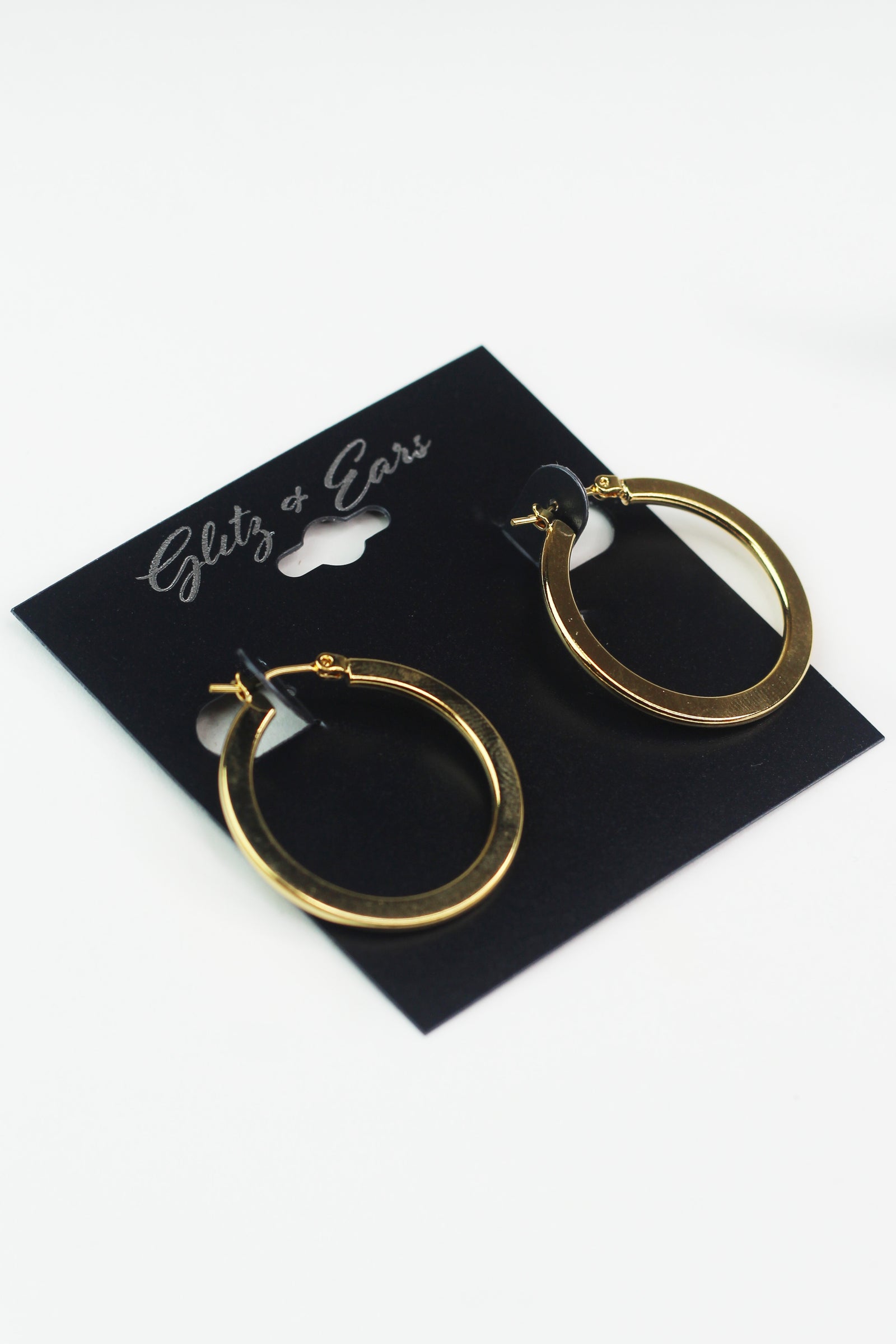 Small Flat Metal Hoop