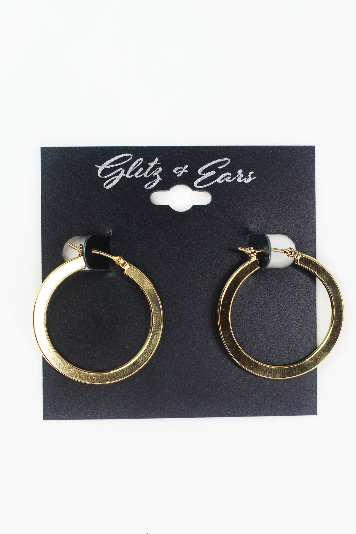 Small Flat Metal Hoop