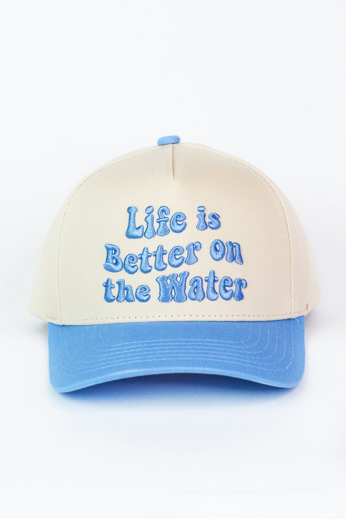 Life Is Better On The Water Baseball Hat