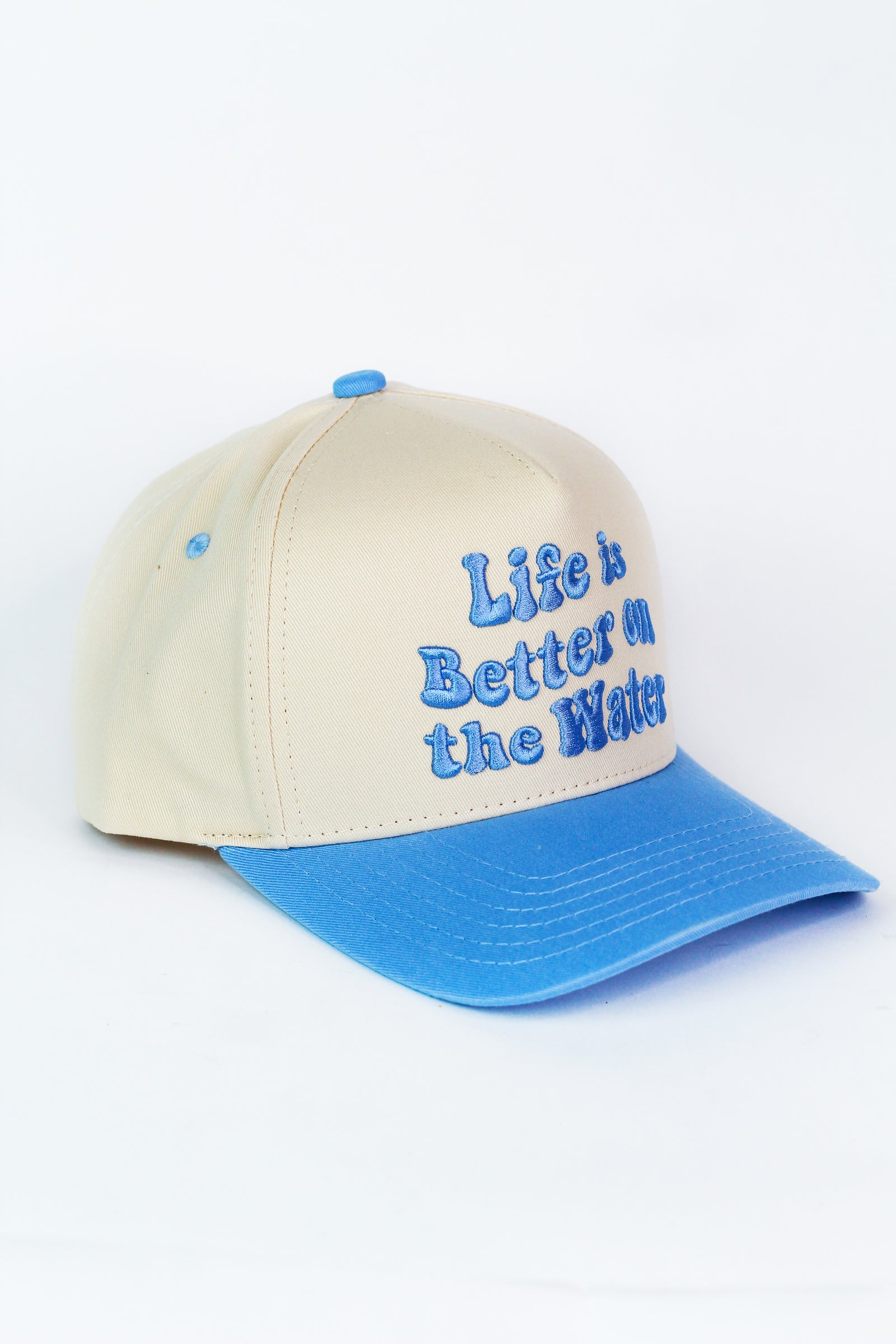 Life Is Better On The Water Baseball Hat