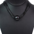 Multiple Layered Metal Ball Pendant Necklace