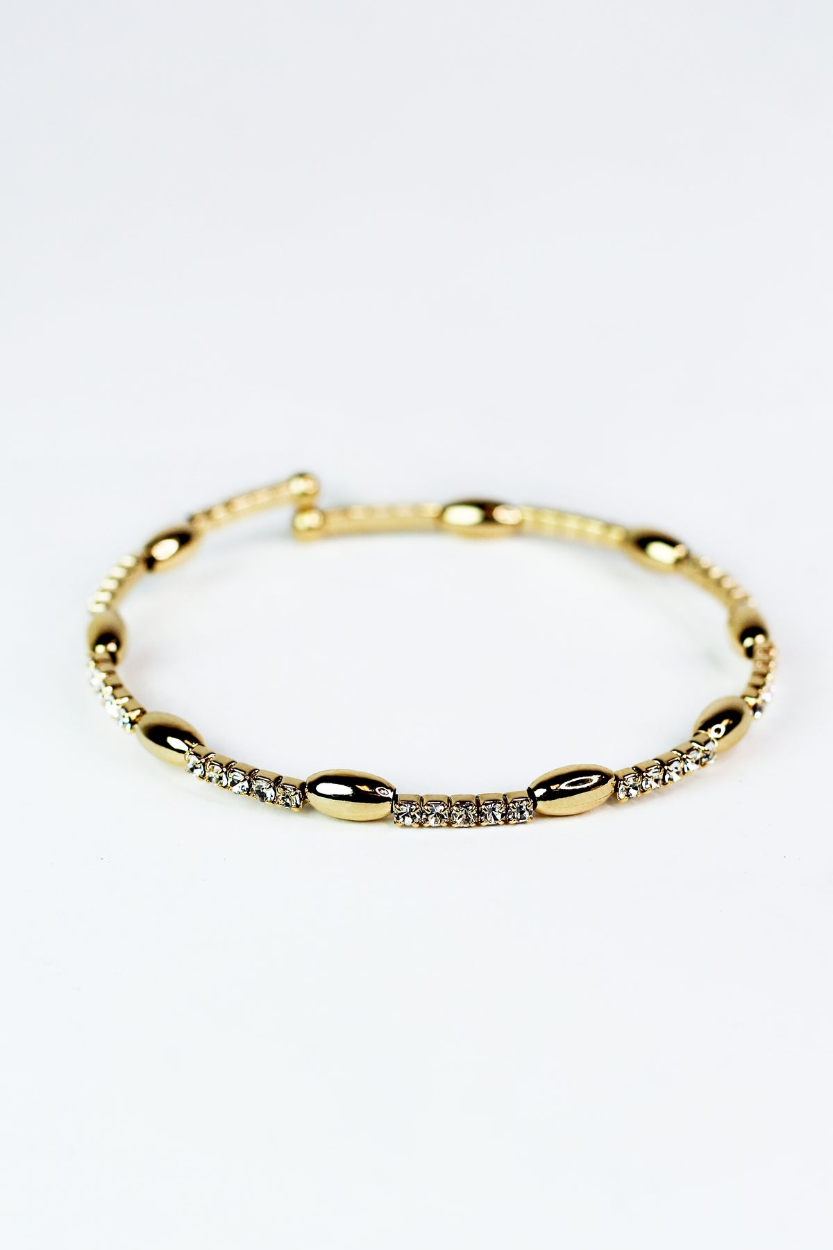 Brush Barrel &amp; Five Stone Alternate Bracelet