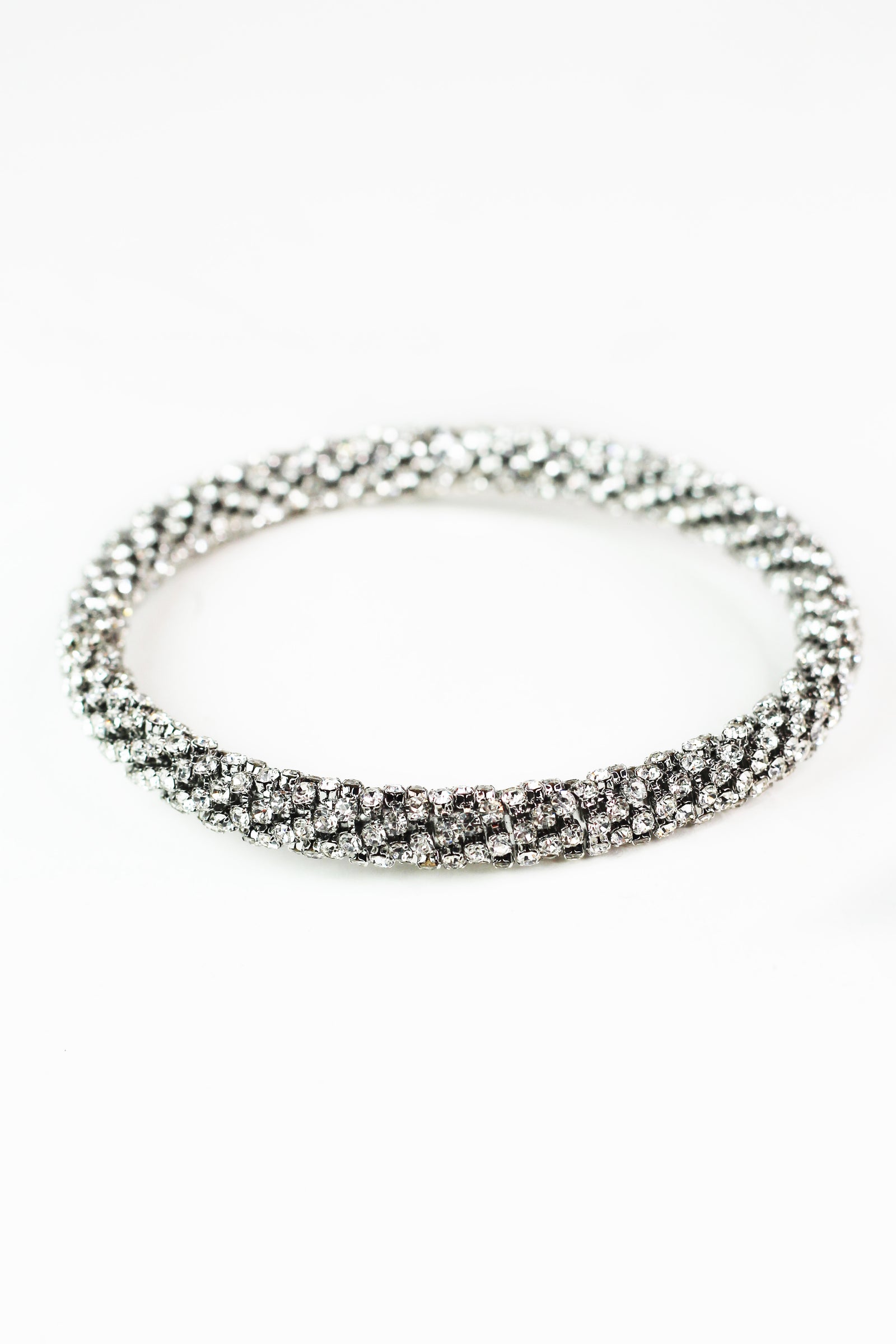 All Rhinestone Around Bangle
