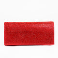Rhinestone Flap Clutch