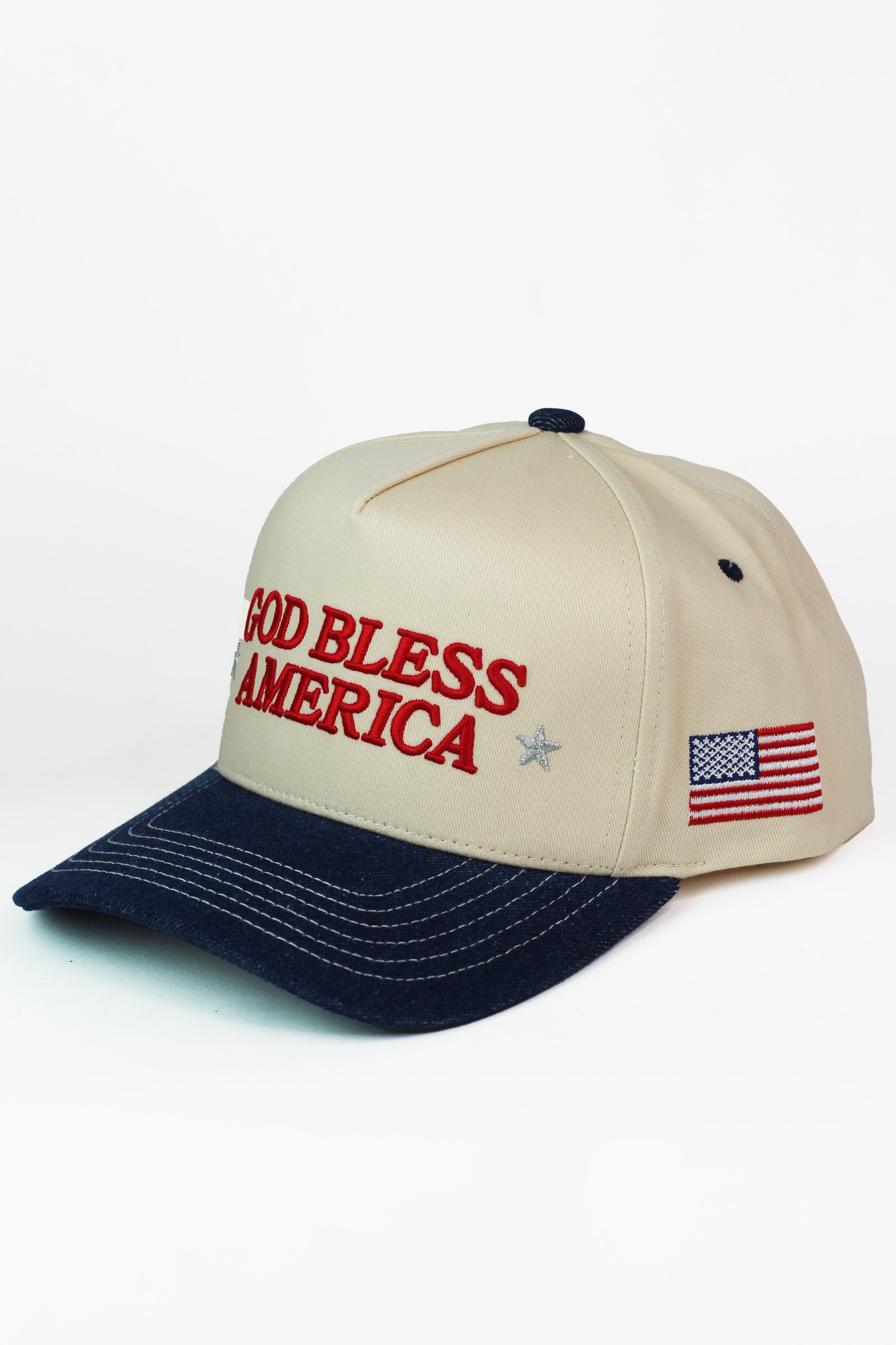 God Bless America Baseball Hat