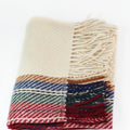 Soft Woven Tartan Plaid Sparkly Scarf