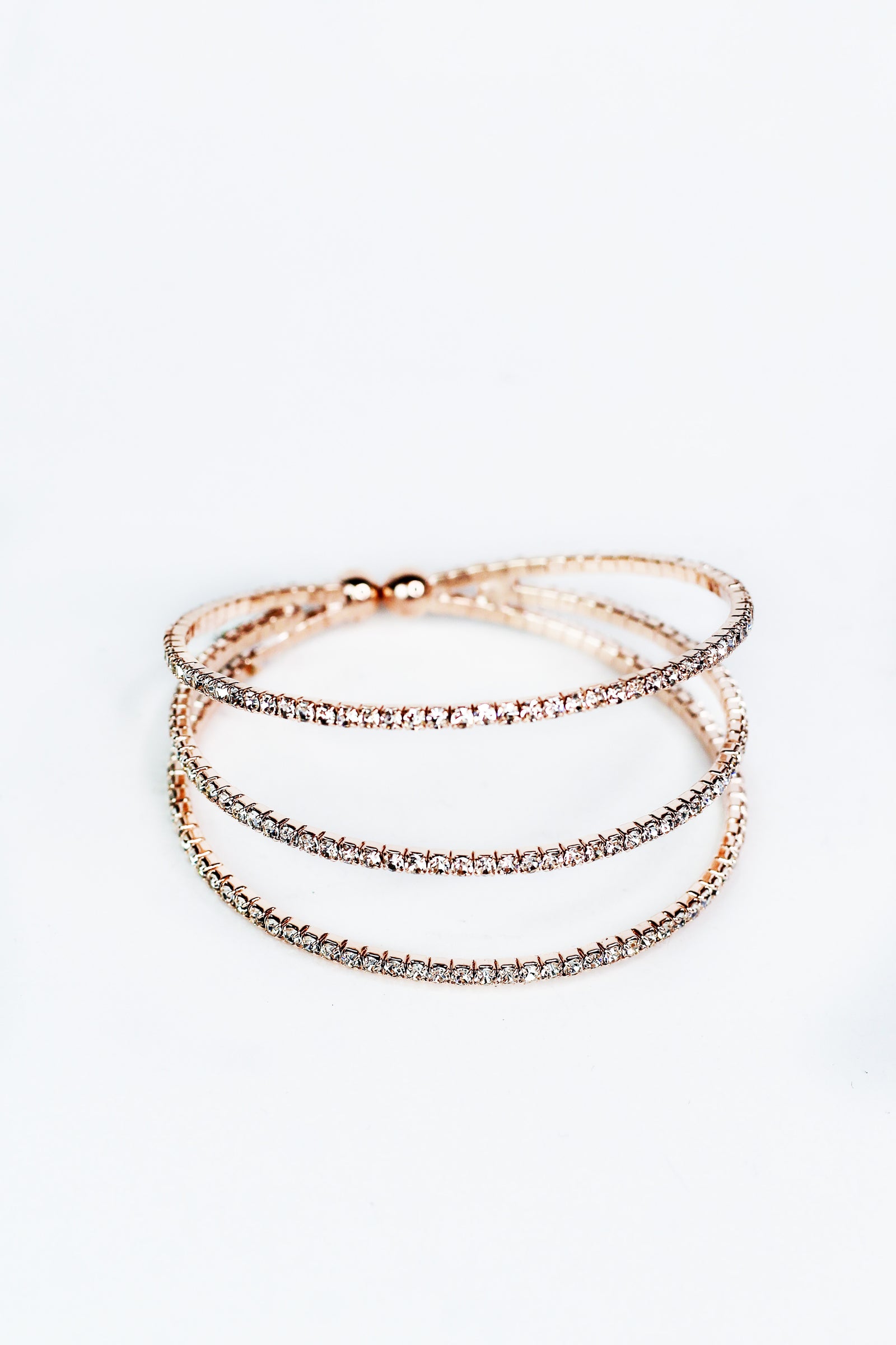 3 Spaced Curved Lines Cuff - Glitz & Ears Boutique