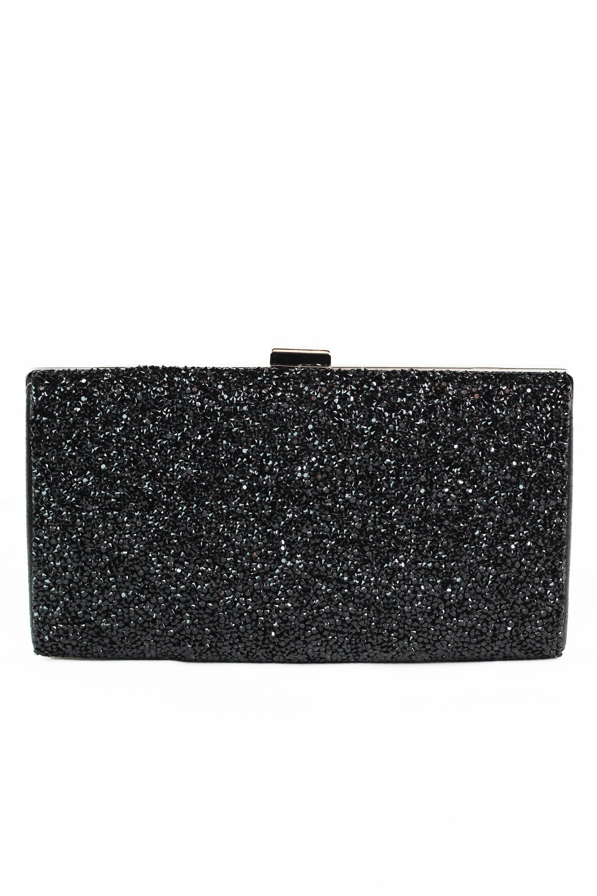 Glitter & Rhinestone Covered Front Clutch