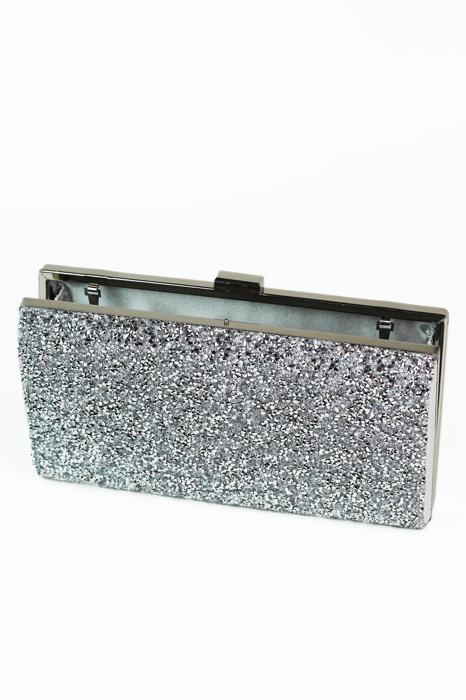 Glitter & Rhinestone Covered Front Clutch