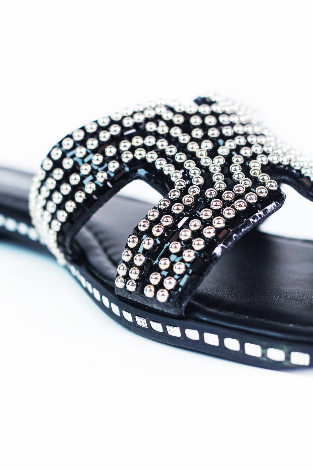 Beads & Baguettes Flat Sandals