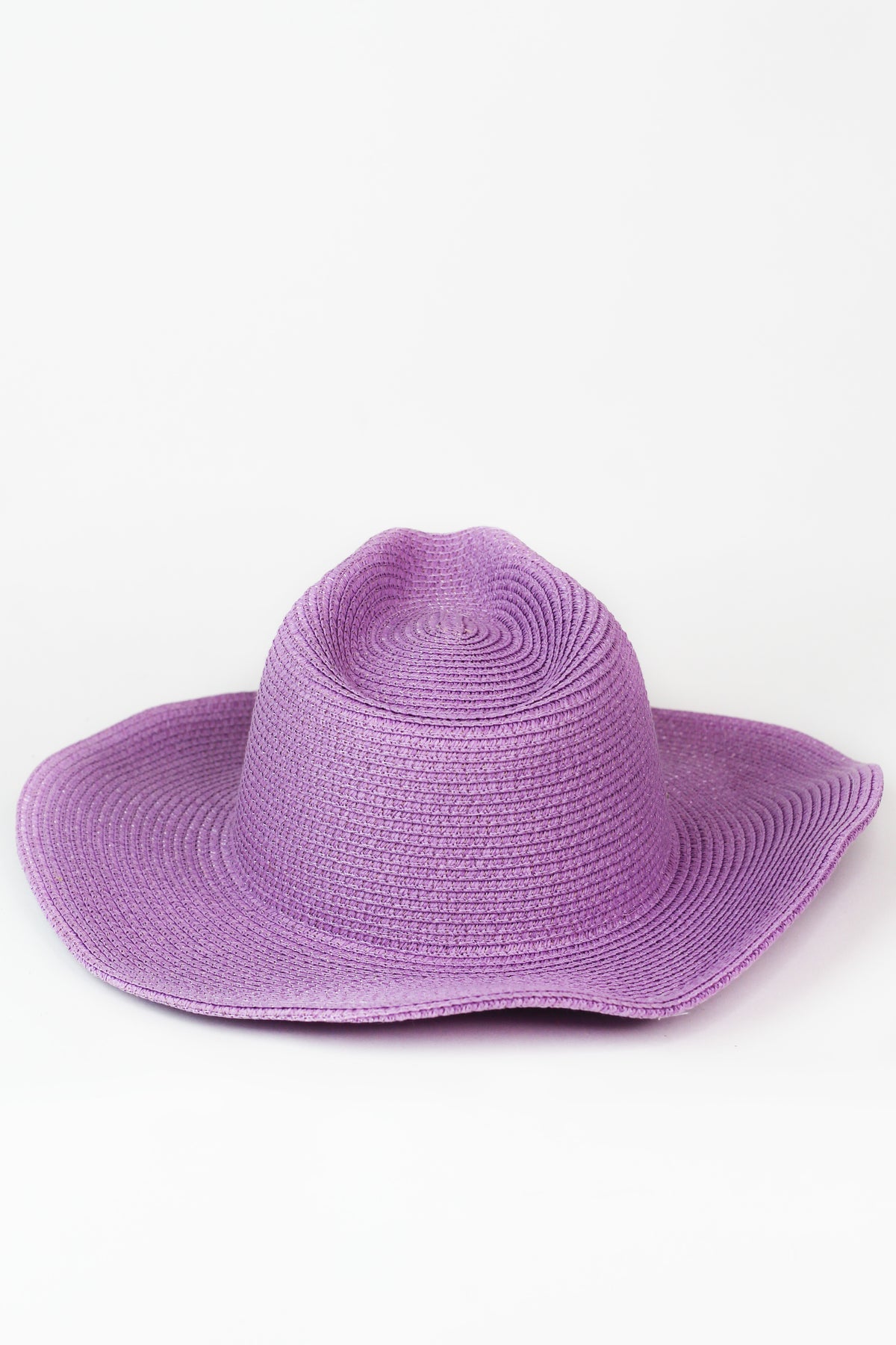 Rhinestone Applique Straw Cowboy Hat