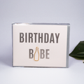 Birthday Babe w/ Paper Clip Greeting Card