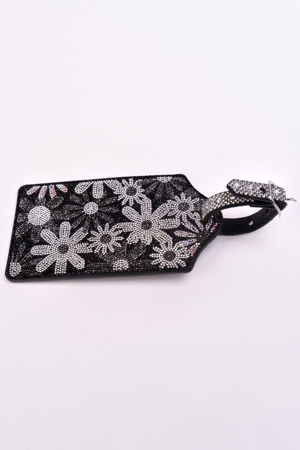 Rhinestone Luggage Tag