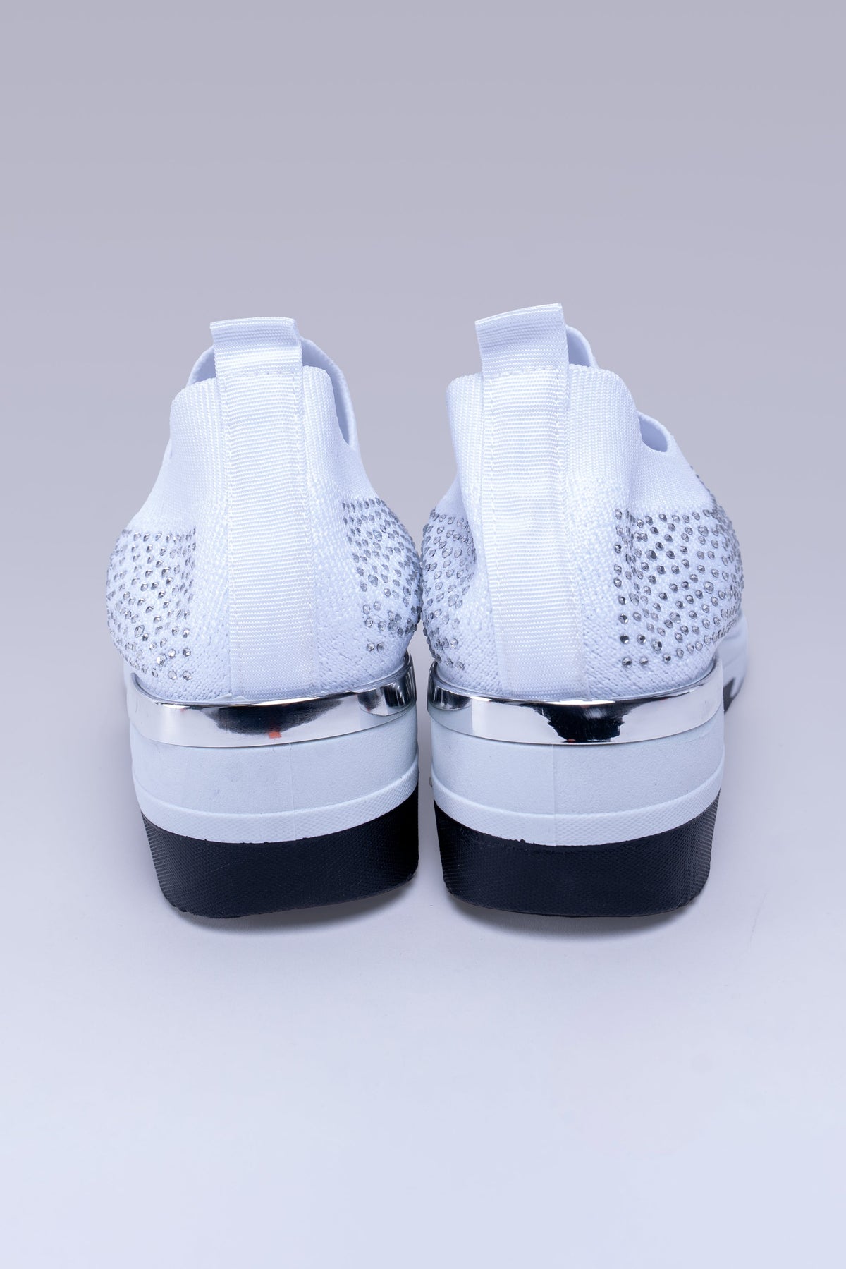 Square Stone Fabric Sneaker