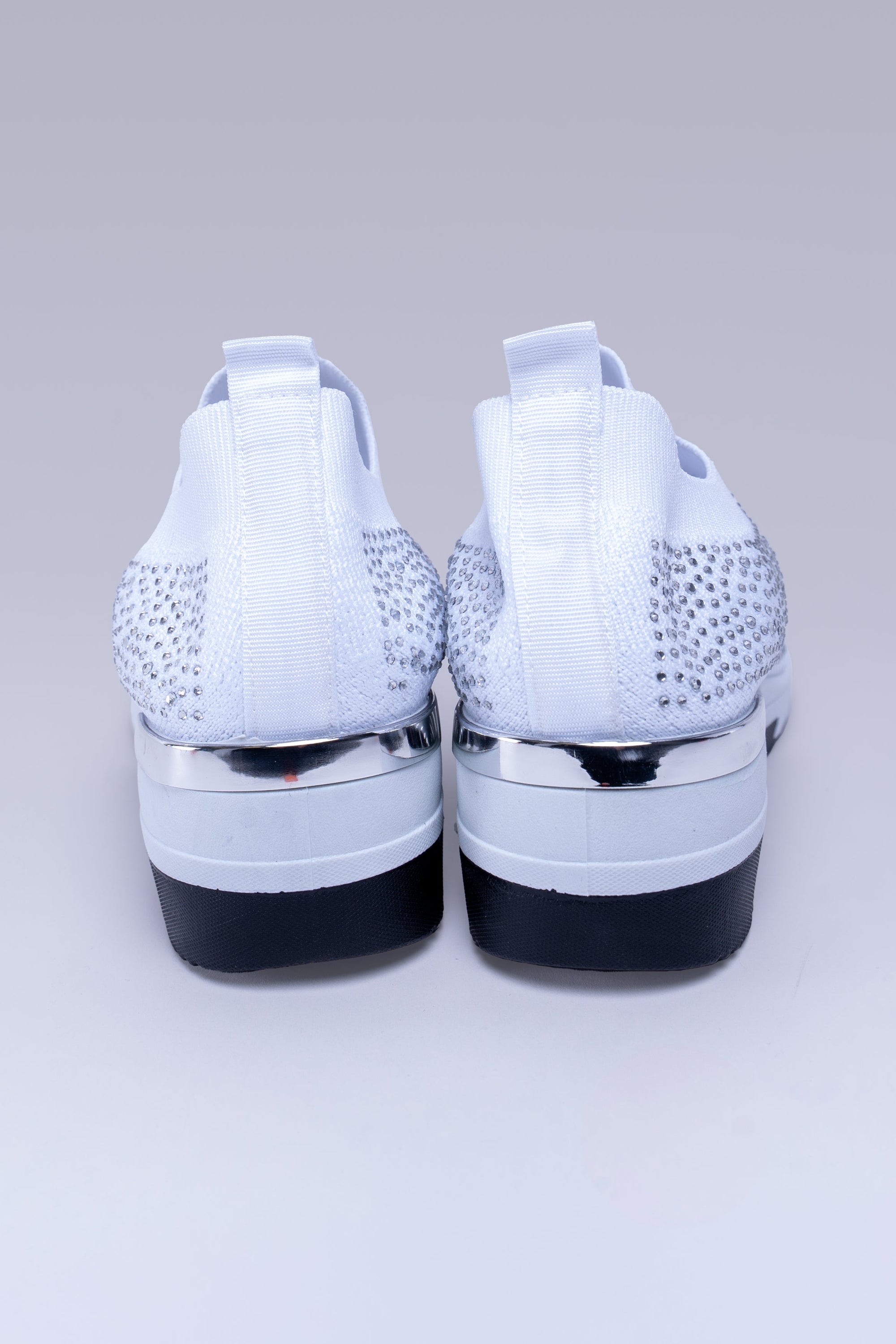 Square Stone Fabric Sneaker