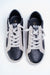 Faux Leather & Suede Distressed Sneakers w/ Side Star