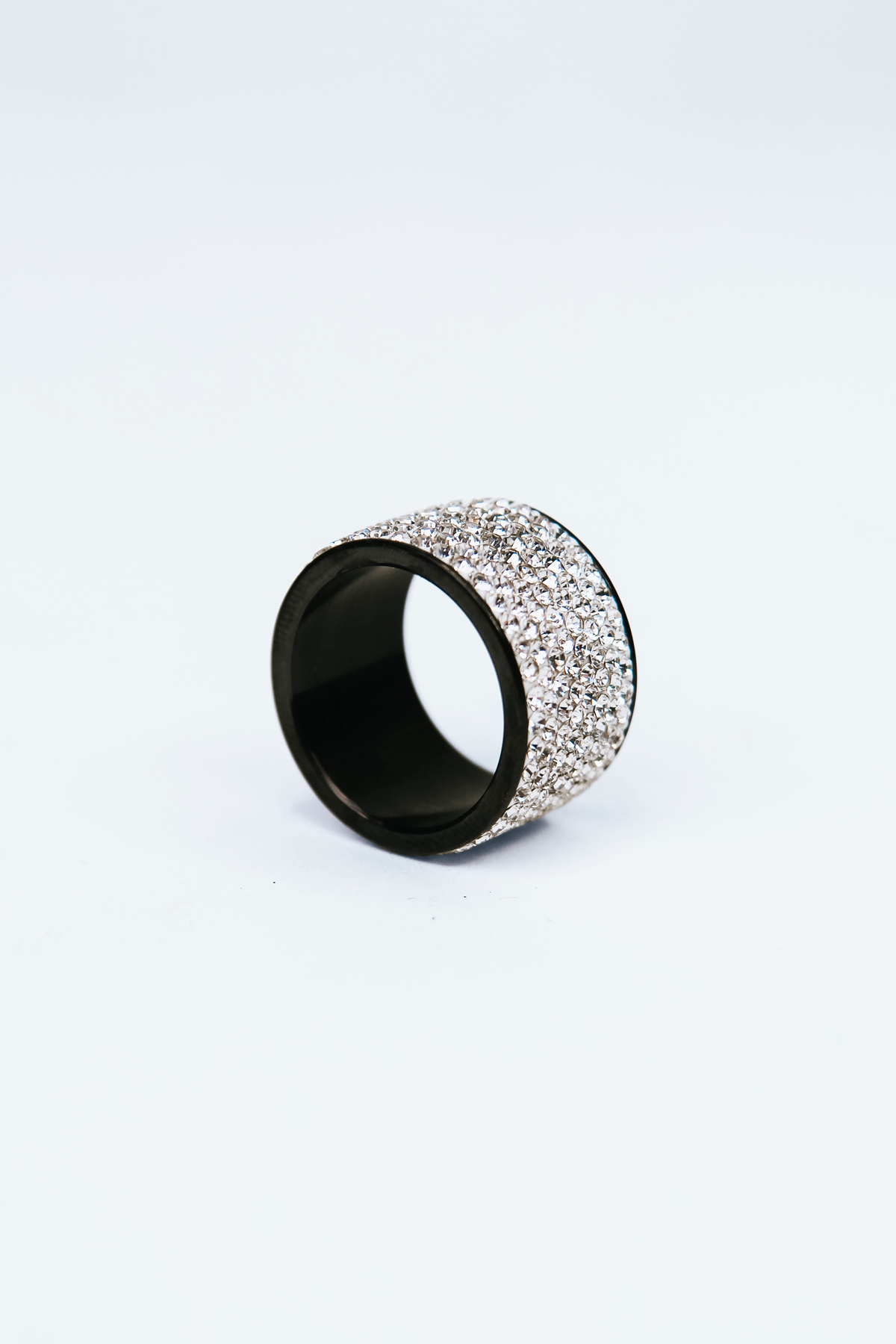 Thick Pave Band Ring