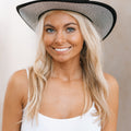 Basic Faux Suede Under Rhinestone Cowboy Hat