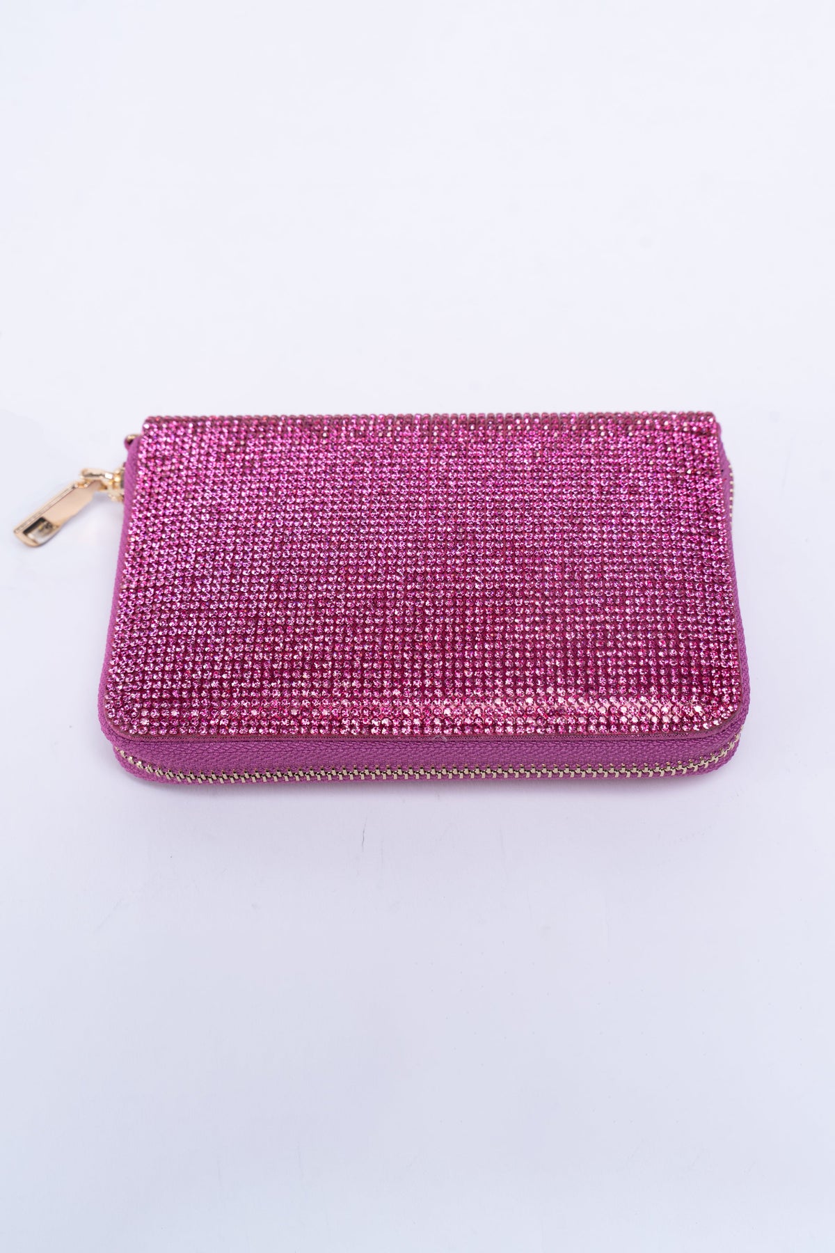 All Rhinestone Front &amp; Back Wallet (4x6&quot;)