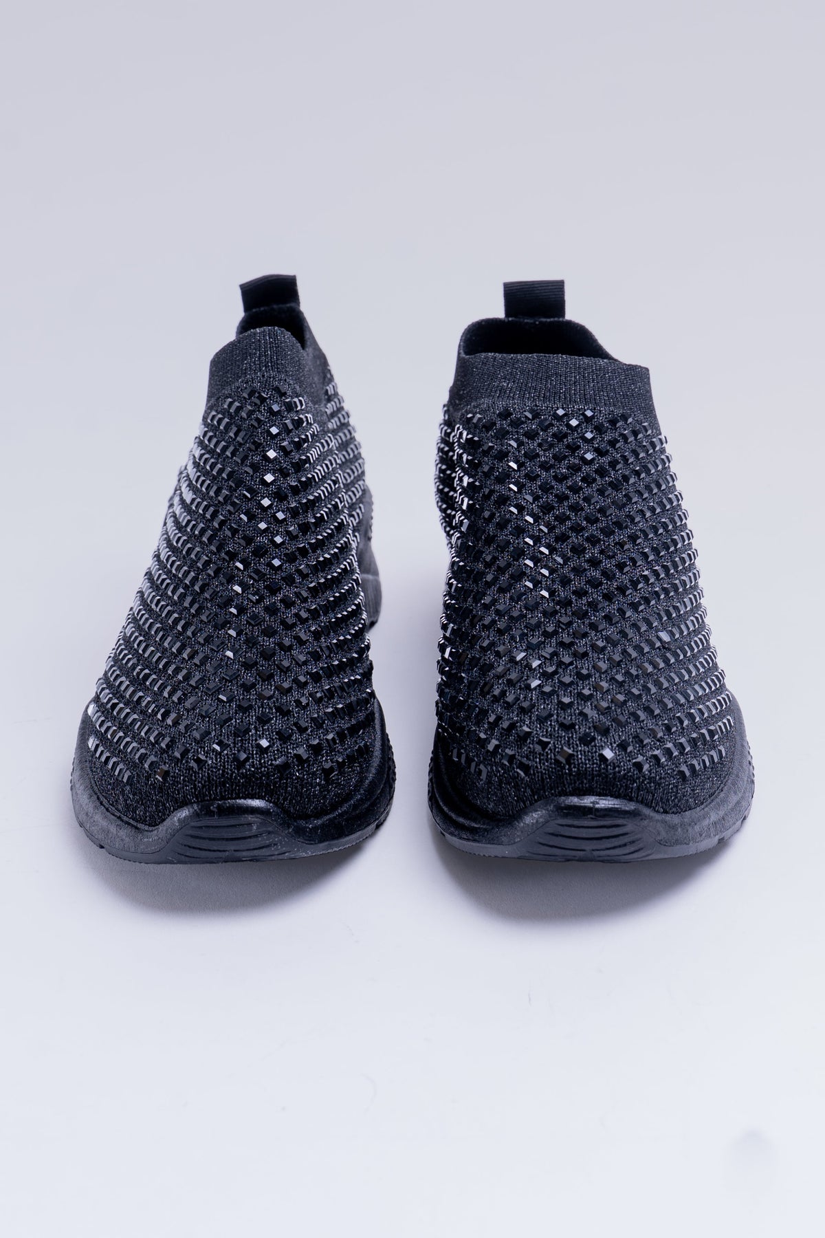 Square Stone Fabric Sneaker