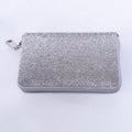 All Rhinestone Front & Back Wallet (4x6")