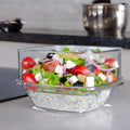 "Flip Lid Salad On Ice" Acrylic Salad Bowl & Lid/Ice Tray