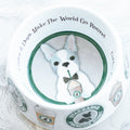 Starbarks Frenchie Roast Dog Bowl