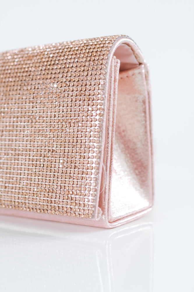Rhinestone Flap Clutch - Glitz & Ears Boutique