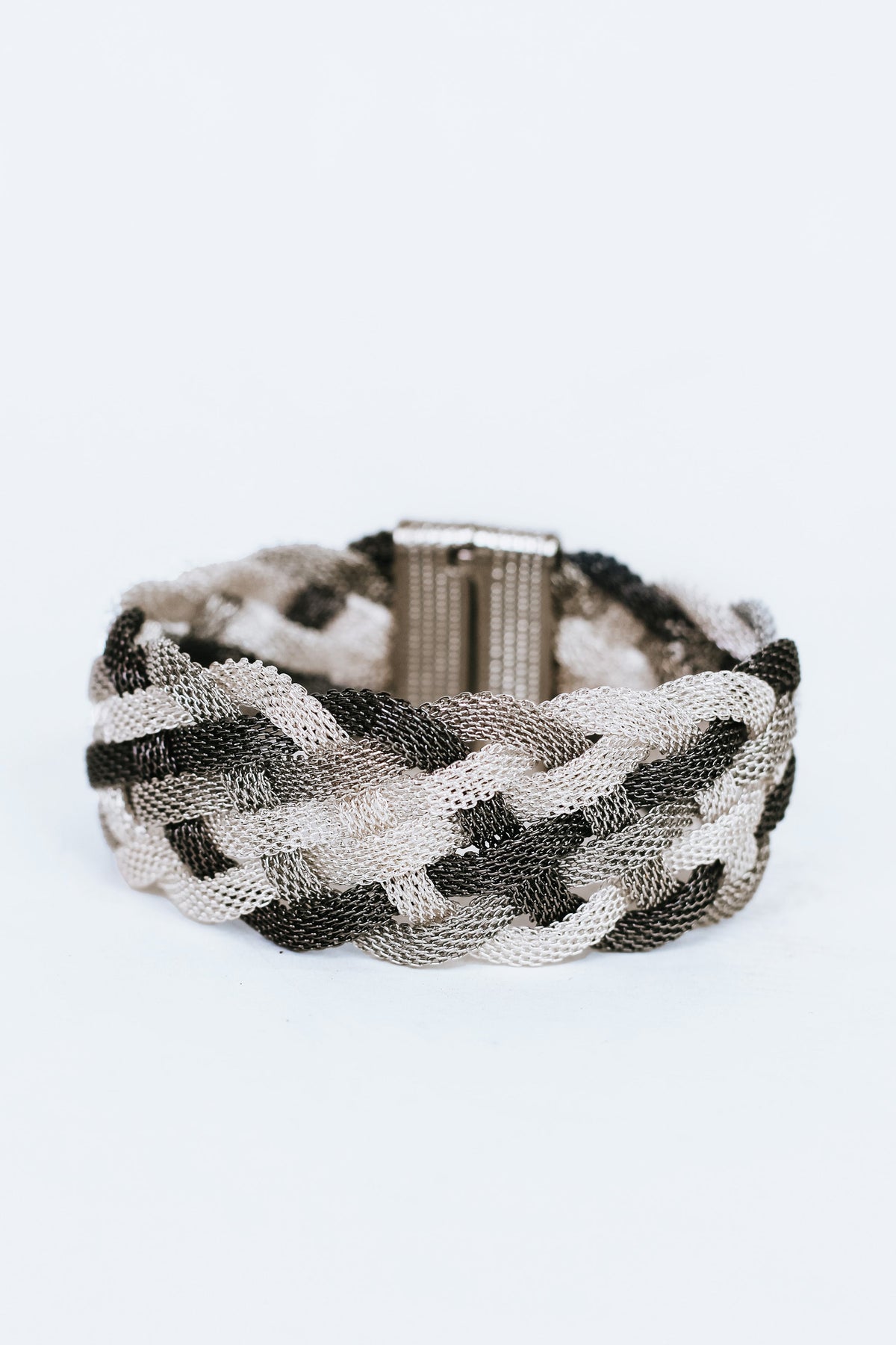Woven Mesh Magnetic Bracelet