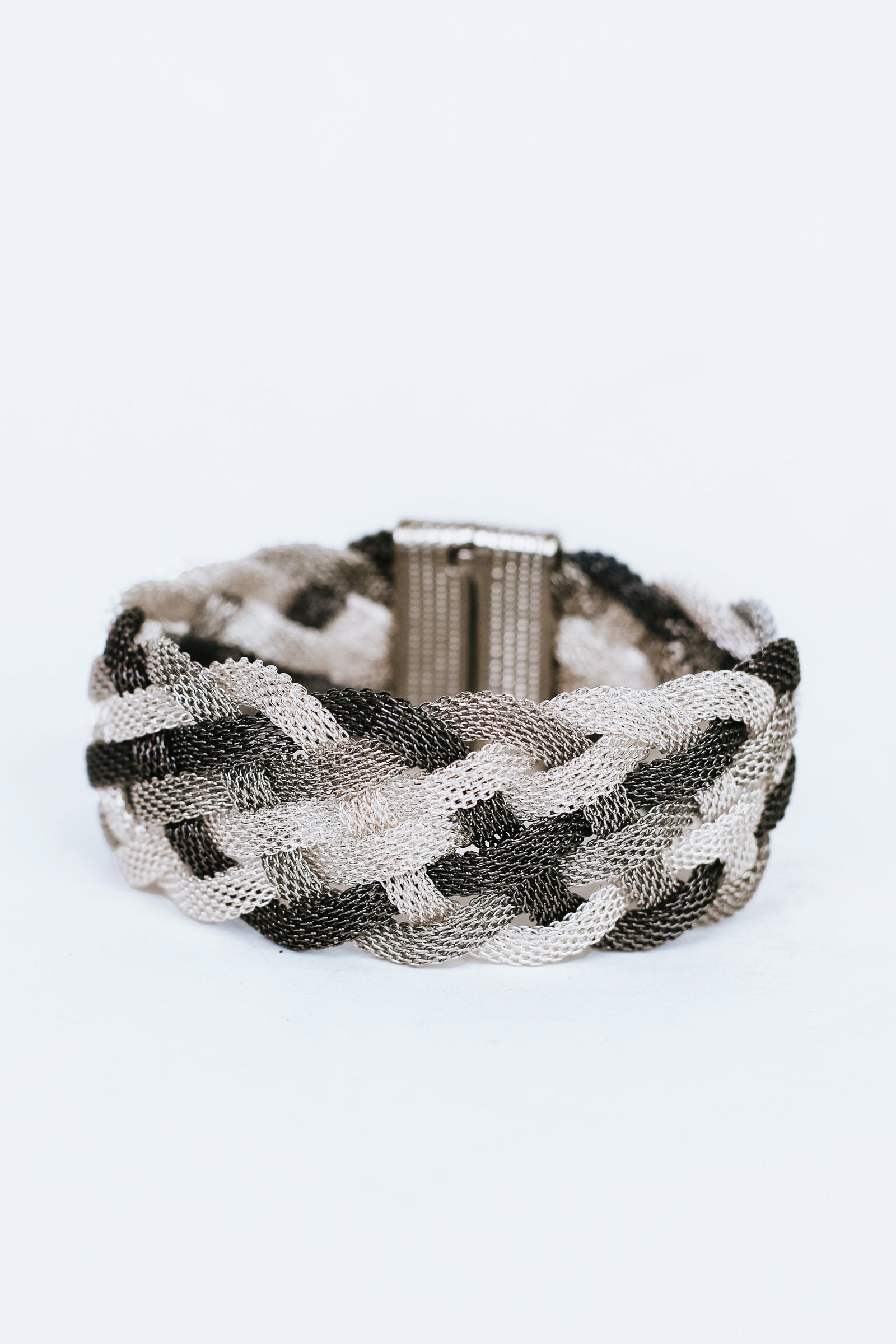 Woven Mesh Magnetic Bracelet