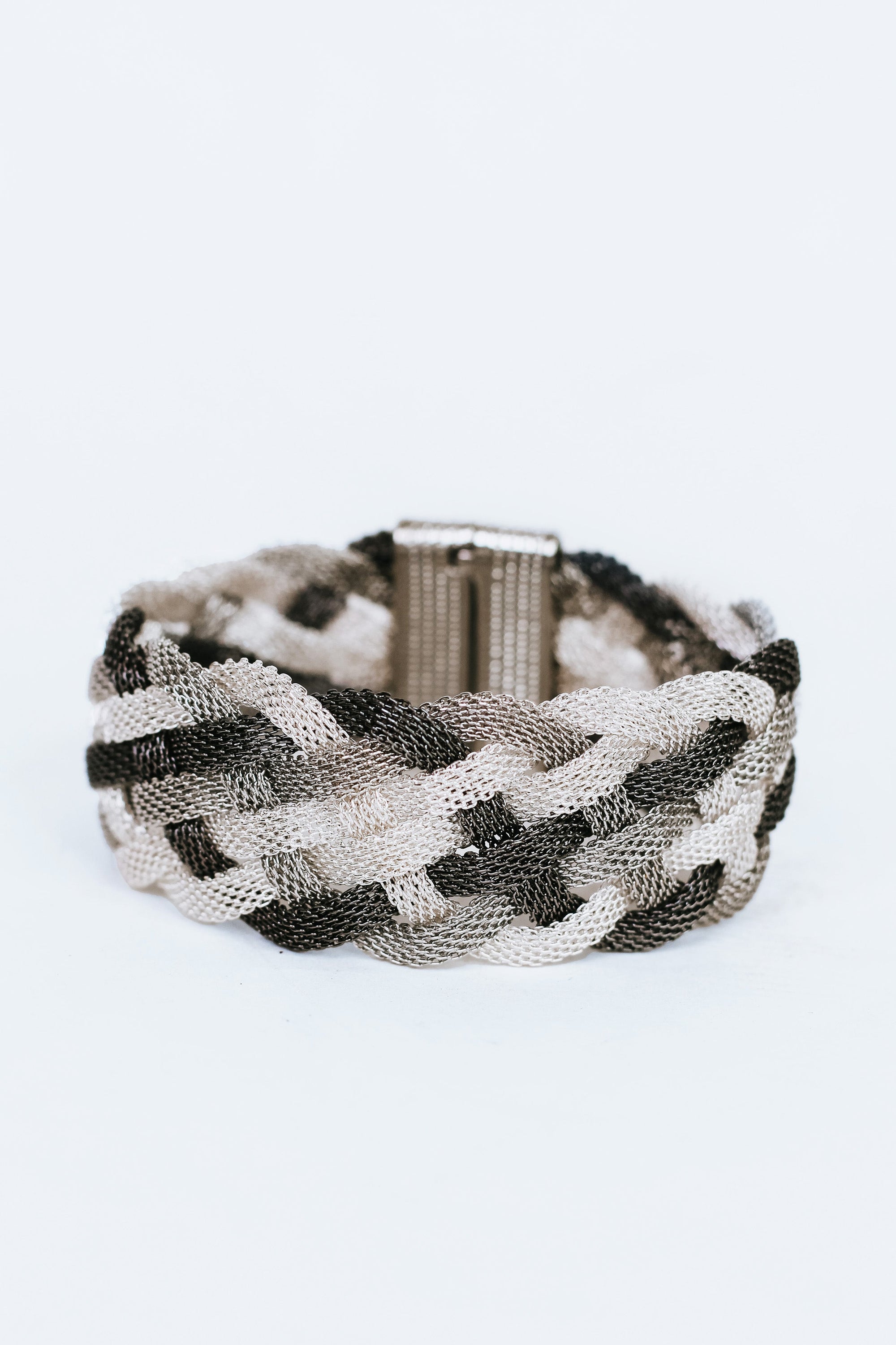 Woven Mesh Magnetic Bracelet