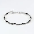 Brush Barrel & Five Stone Alternate Bracelet