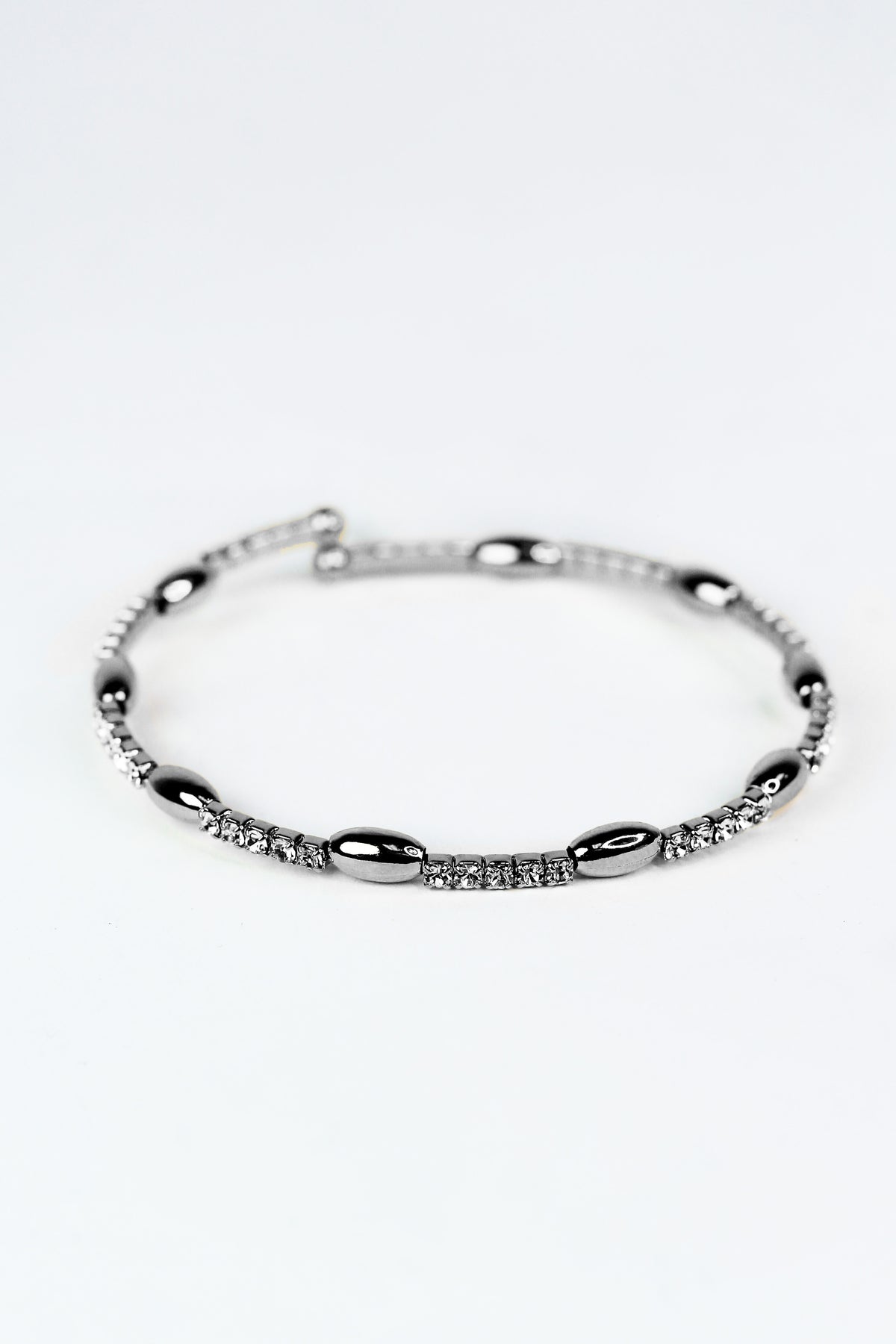 Brush Barrel & Five Stone Alternate Bracelet