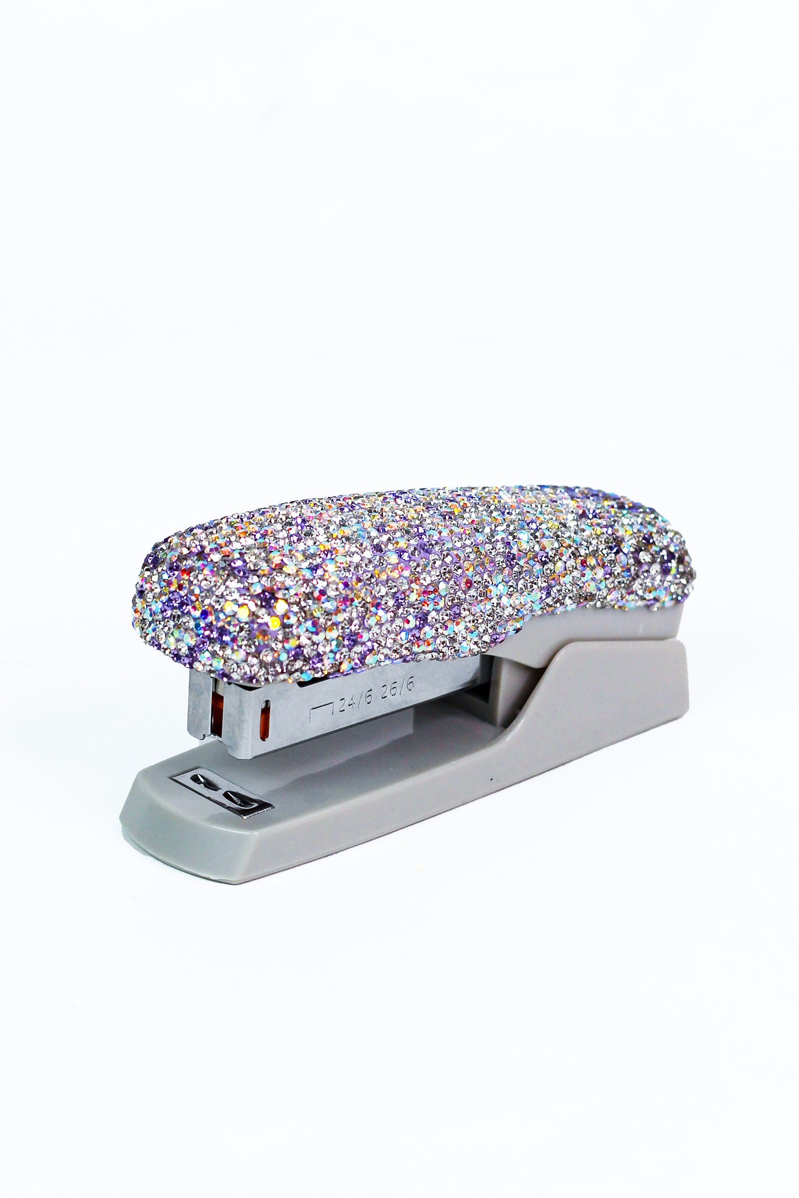 Two Tone Rhinestone Top Small Stapler