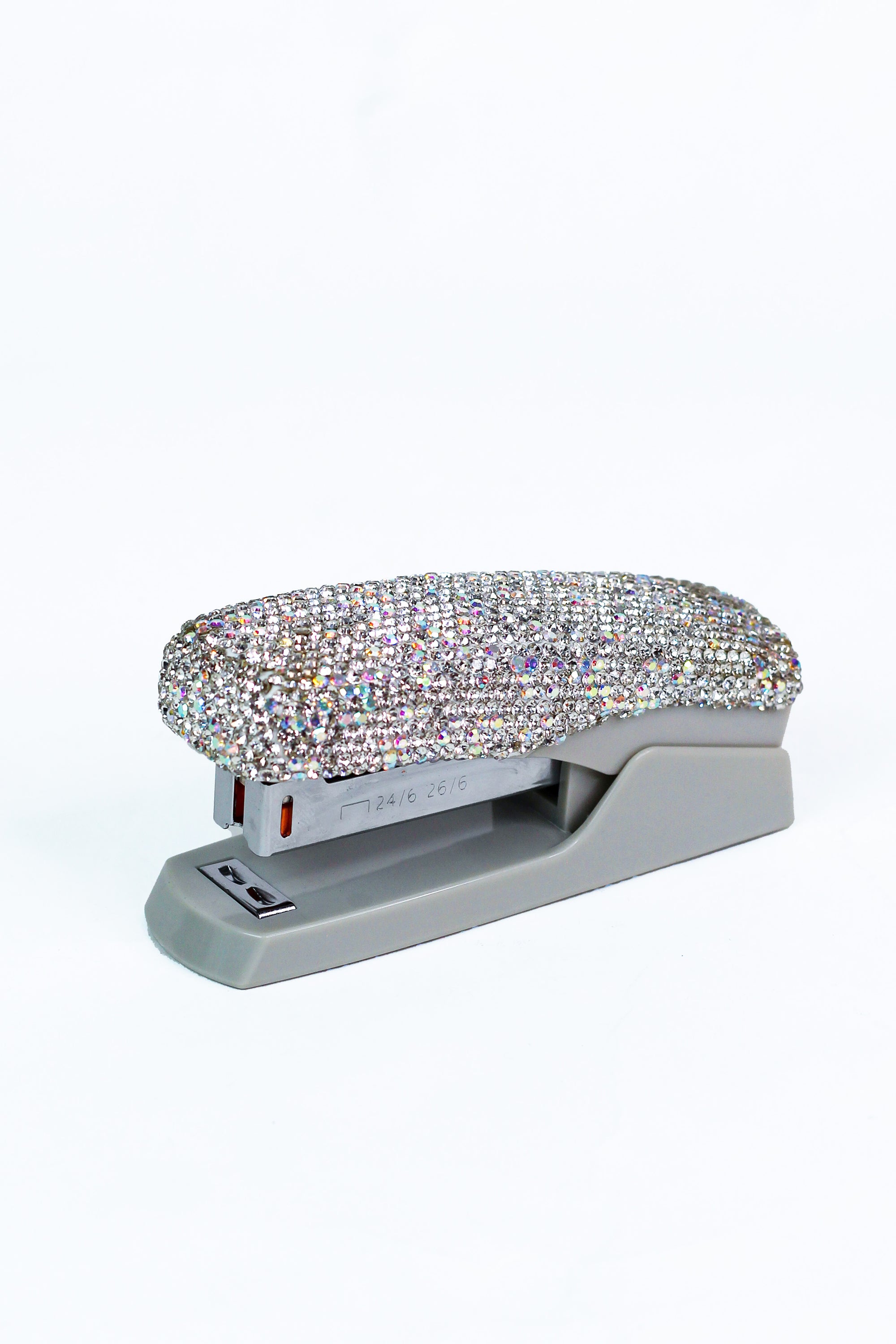 Two Tone Rhinestone Top Small Stapler