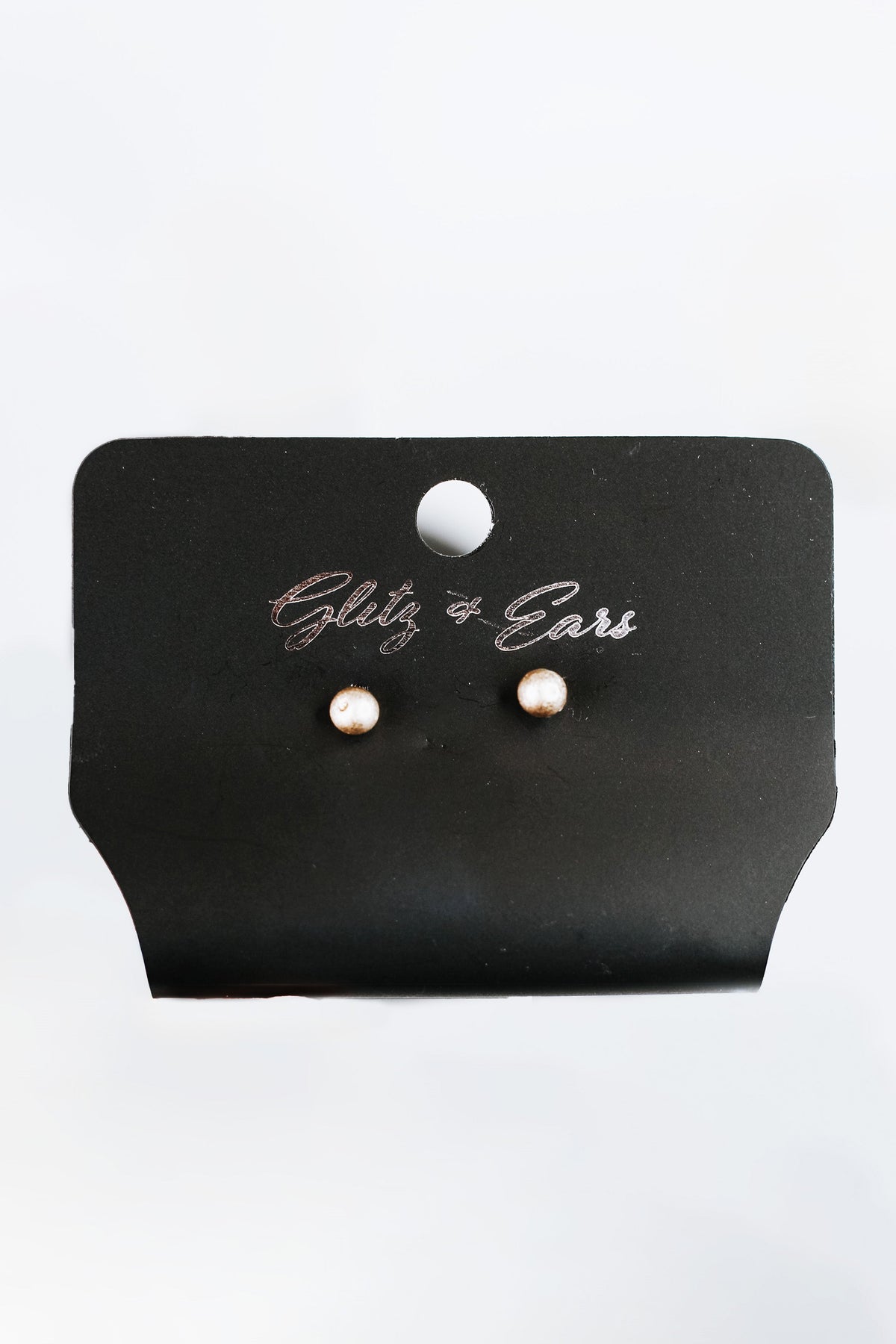 Rhinestone Trim Coin Pendant Pearl Necklace Set