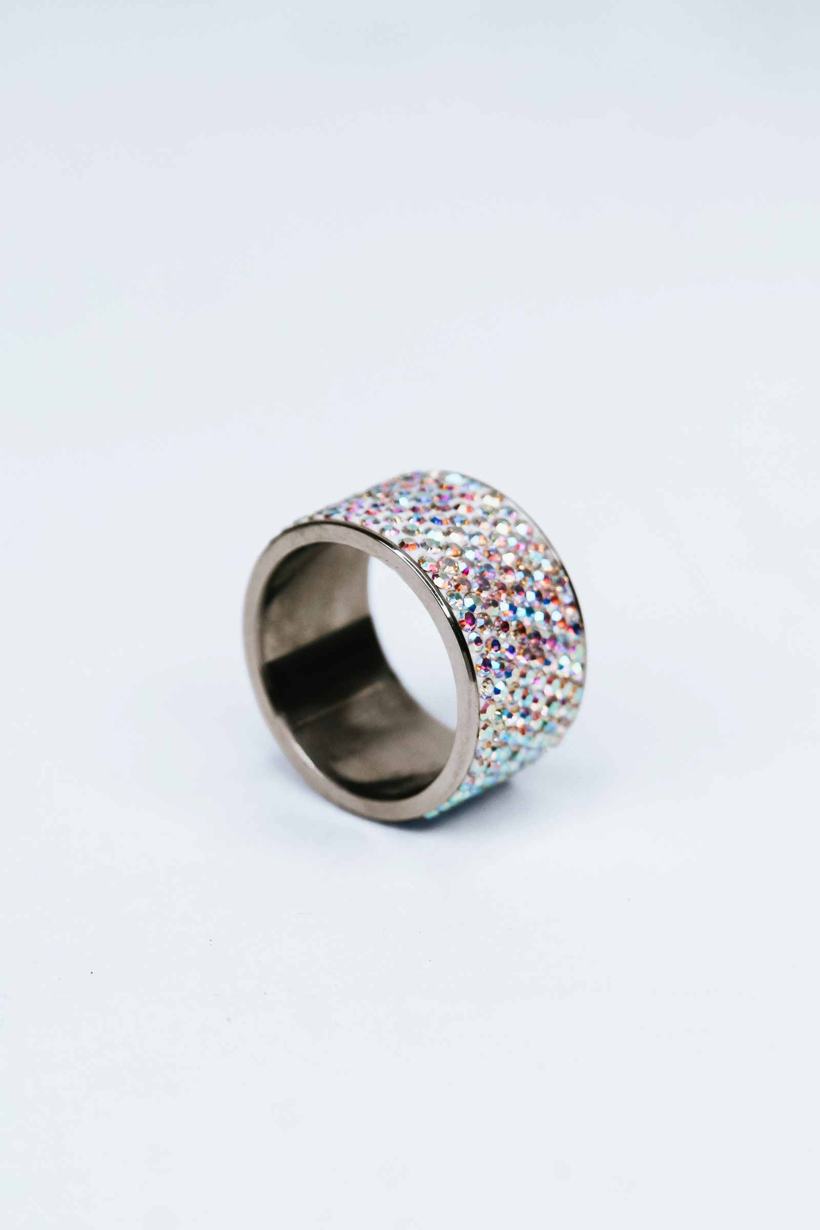 Thick Pave Band Ring