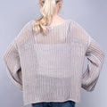 Crochet Sweater with Large Center Star (SALE)
