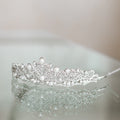 Elegant Pearl & Rhinestone Tiara
