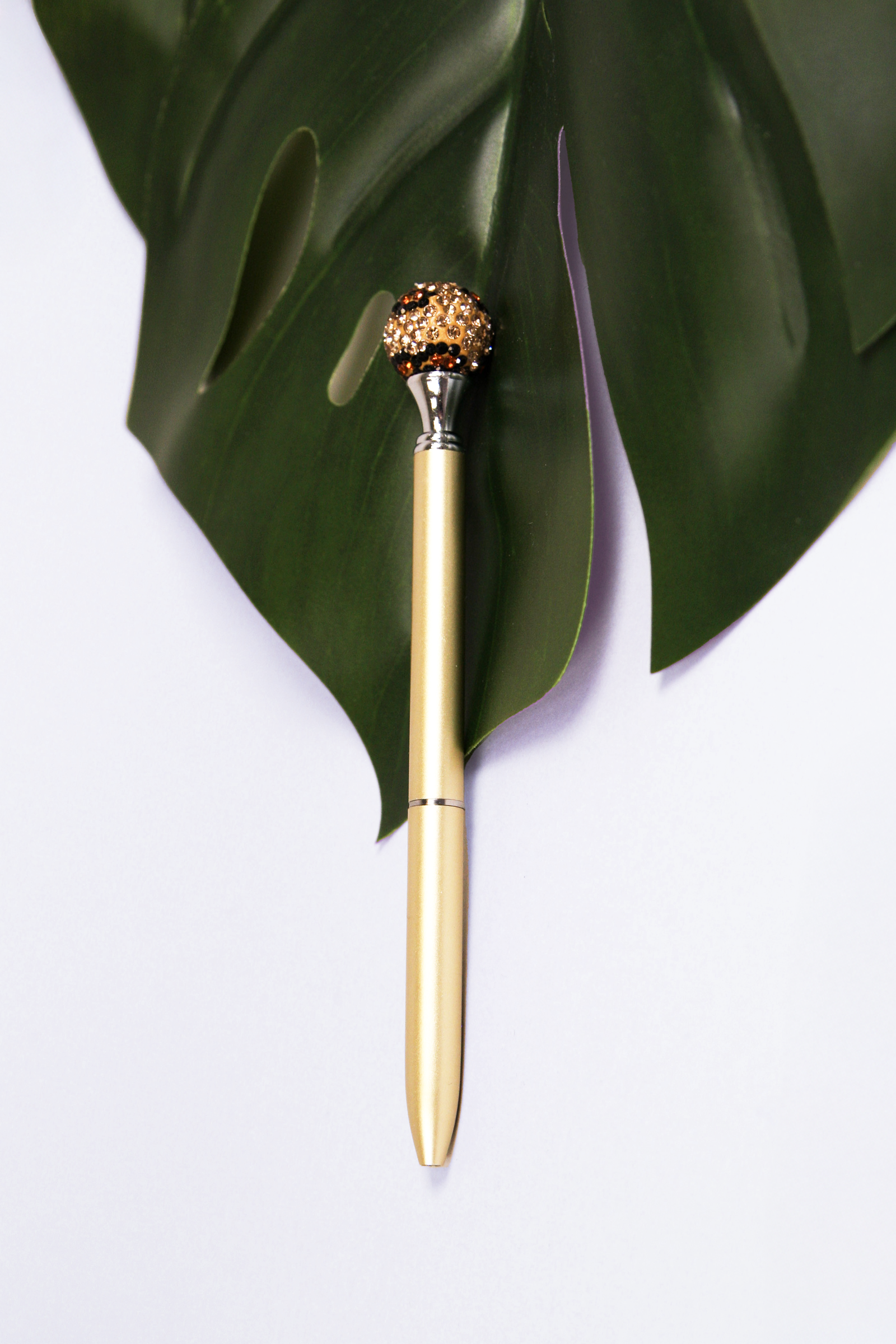 Leopard 3D Ball Top Pen