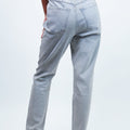 High Rise Skinny Jeans w/ Front & Back Rhinestone Embellishments