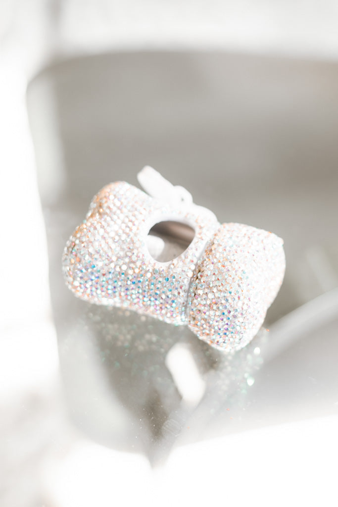 Rhinestone Doggie Bag Holder