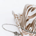 Zebra Print Cowboy Hat w/ Rhinestone String