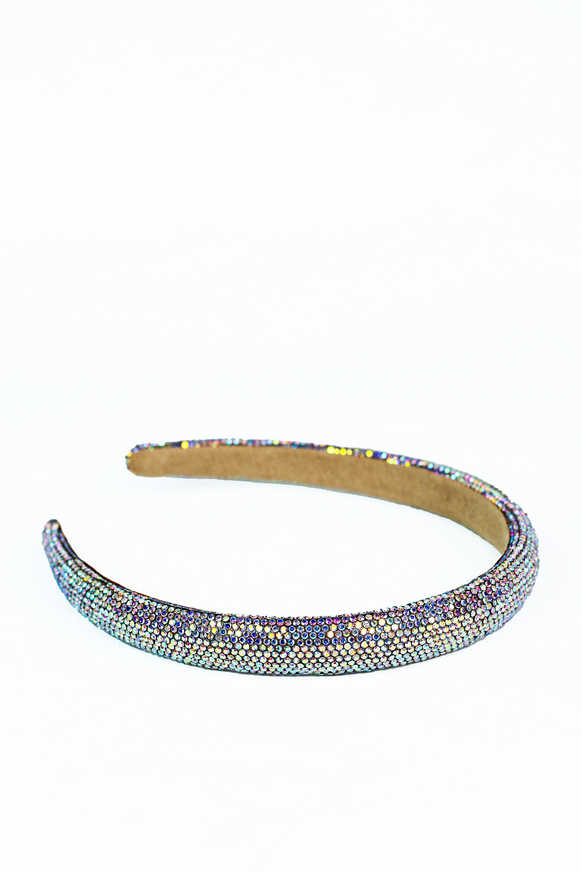 Small Puffy All Rhinestone Headband