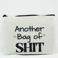 Photo & Quote Canvas Zip Pouch w/ Stone Accents