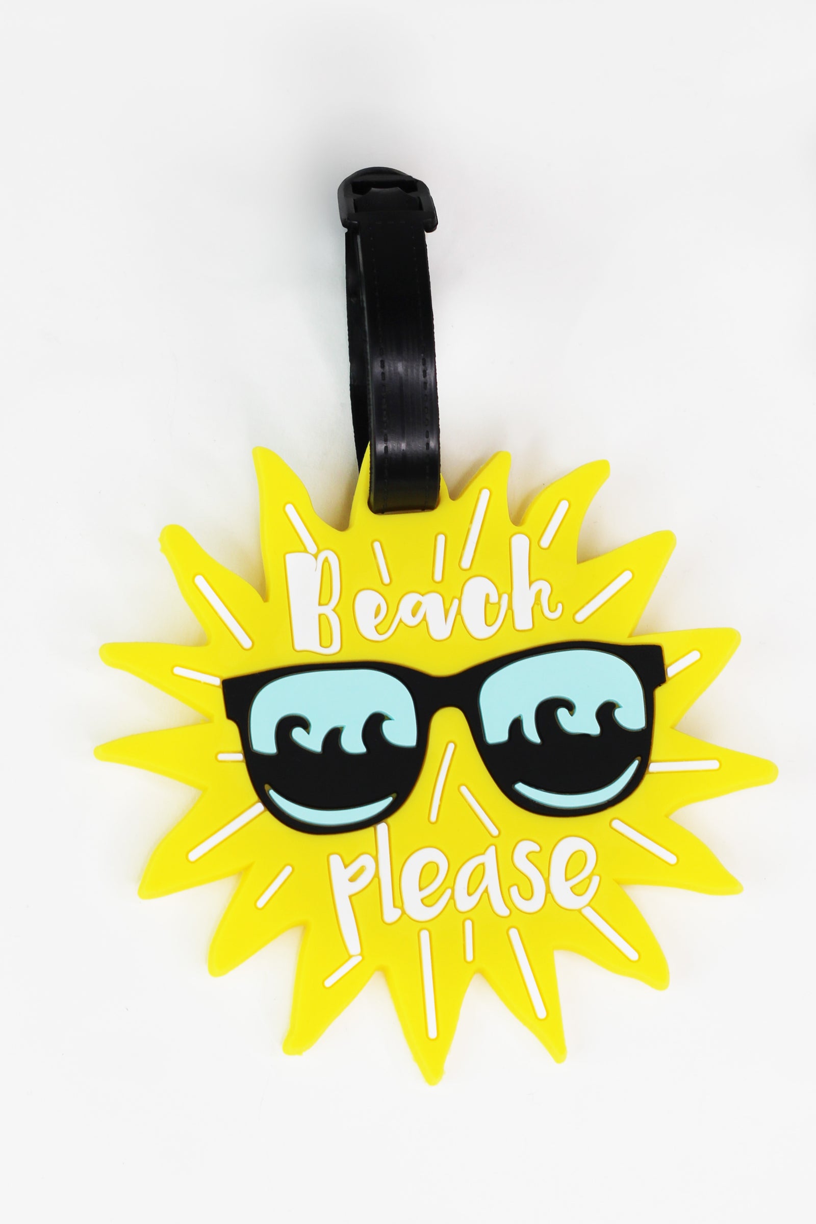 "Beach Please" Sunshine Luggage Tag