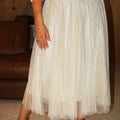 Sparkly Skirt w/ Tulle Overlay