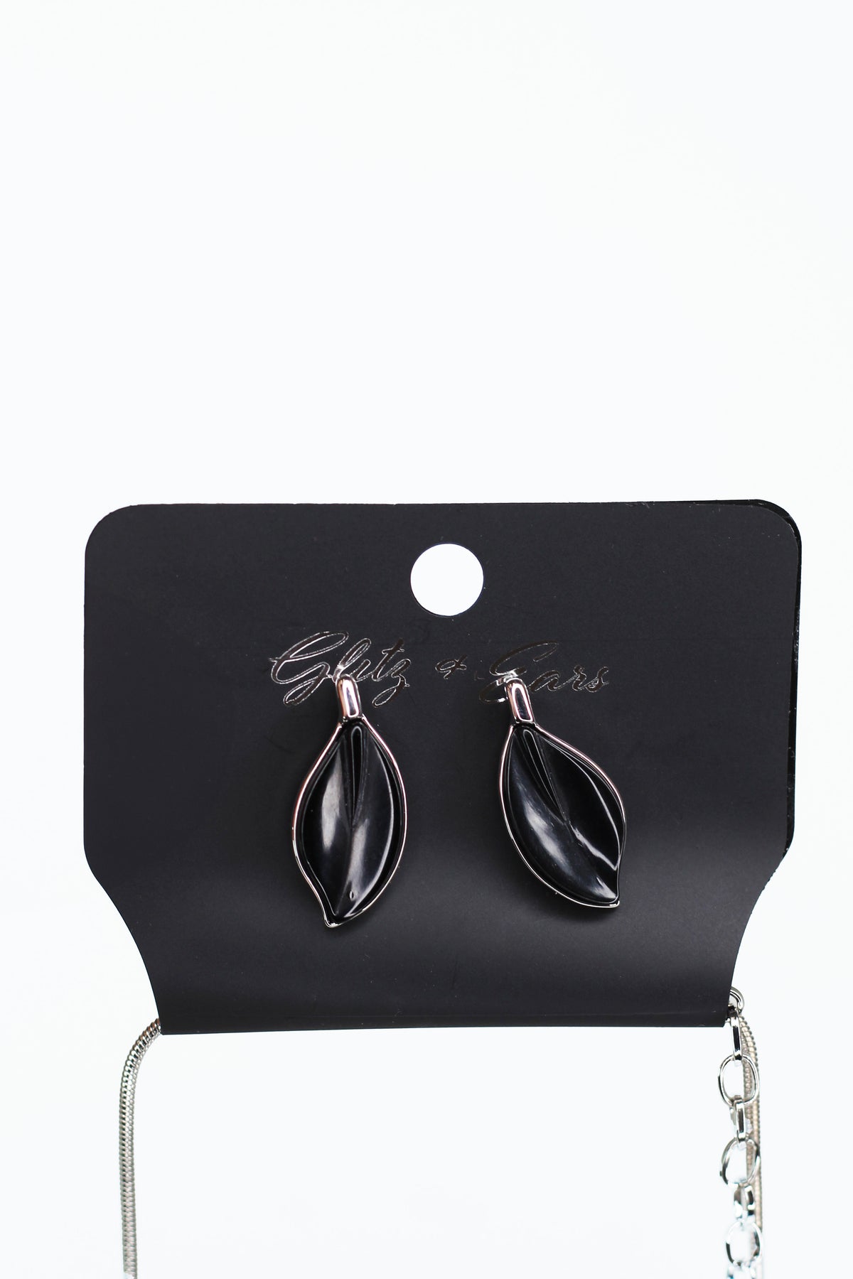 Almond Leaf & Branch Necklace - Glitz & Ears Boutique