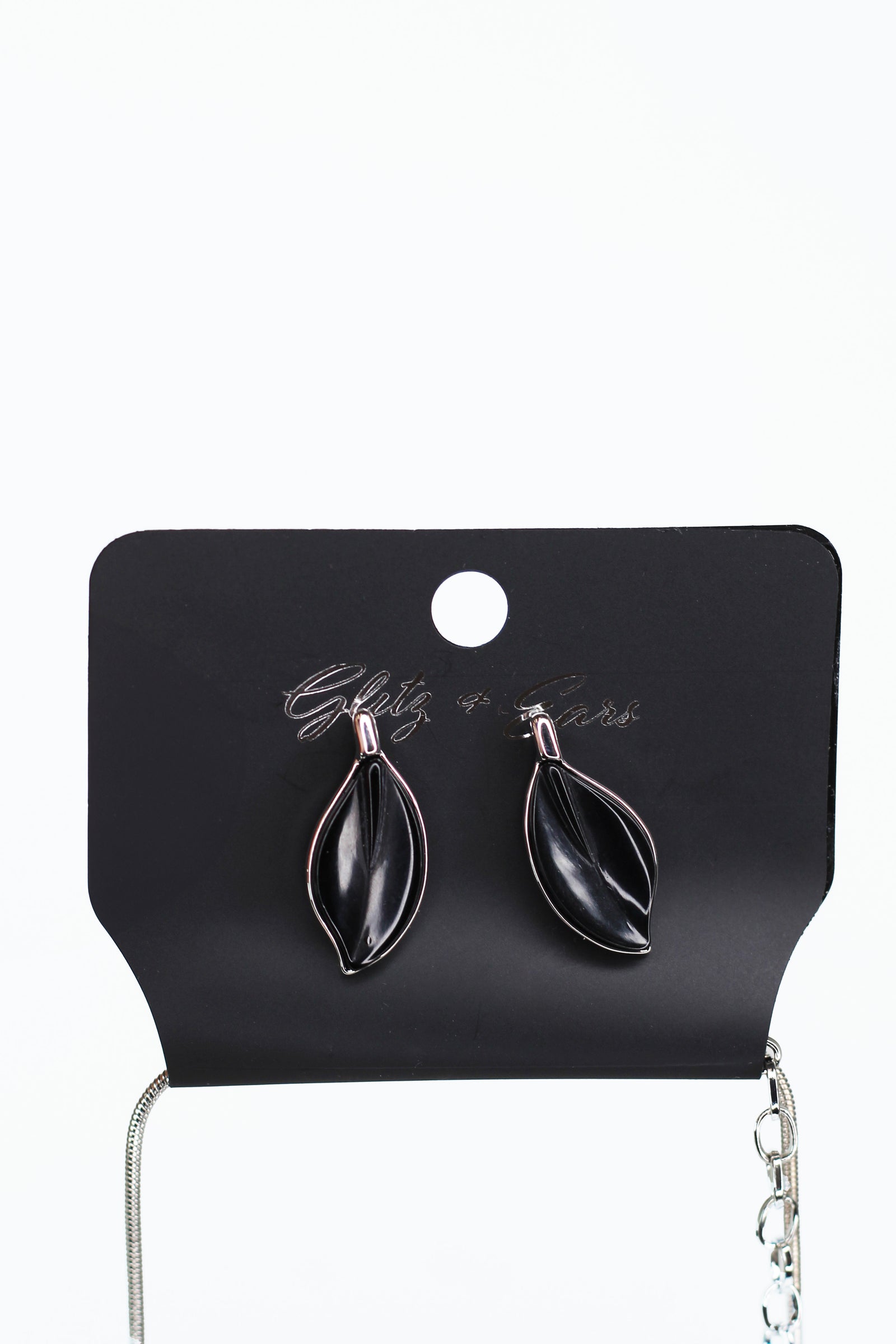 Almond Leaf & Branch Necklace - Glitz & Ears Boutique