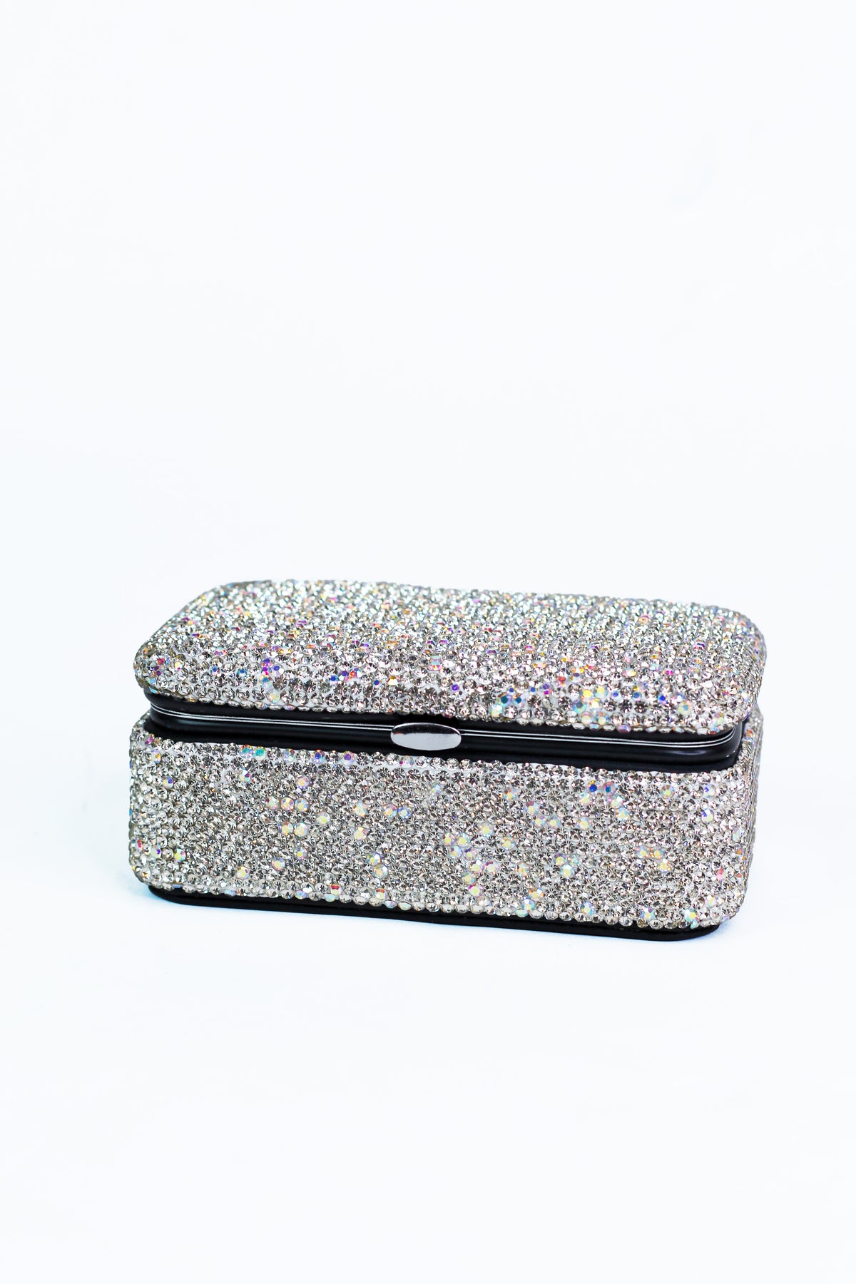 Rectangle Rhinestone Jewelry Box